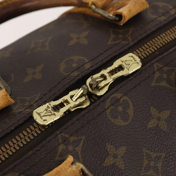 LOUIS VUITTON Monogram Keepall 45 Boston Bag M41428 LV Auth bs34073