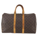 LOUIS VUITTON Monogram Keepall 45 Boston Bag M41428 LV Auth bs34073-13