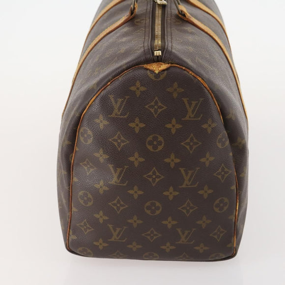 LOUIS VUITTON Monogram Keepall 45 Boston Bag M41428 LV Auth bs34073