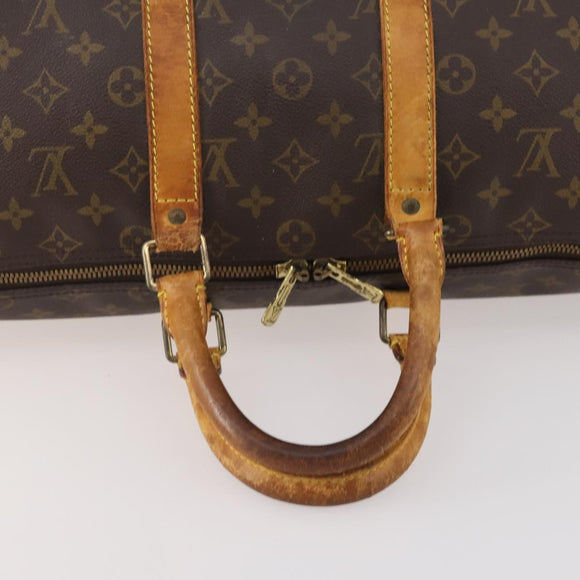 LOUIS VUITTON Monogram Keepall 45 Boston Bag M41428 LV Auth bs34073