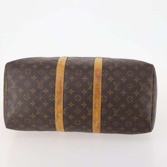 LOUIS VUITTON Monogram Keepall 45 Boston Bag M41428 LV Auth bs34073