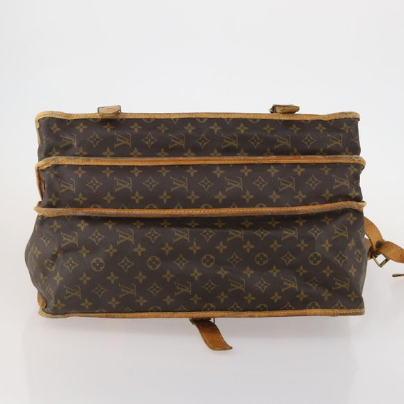 LOUIS VUITTON Monogram Sac Kleber Reisetasche M58122 LV Auth bs34077
