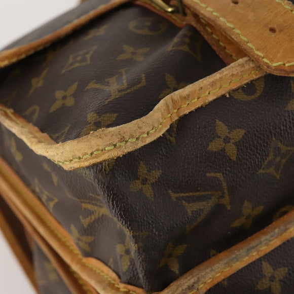 LOUIS VUITTON Monogram Sac Kleber Reisetasche M58122 LV Auth bs34077