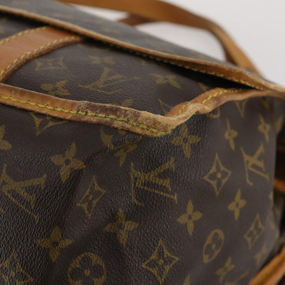 LOUIS VUITTON Monogram Sac Kleber Reisetasche M58122 LV Auth bs34077