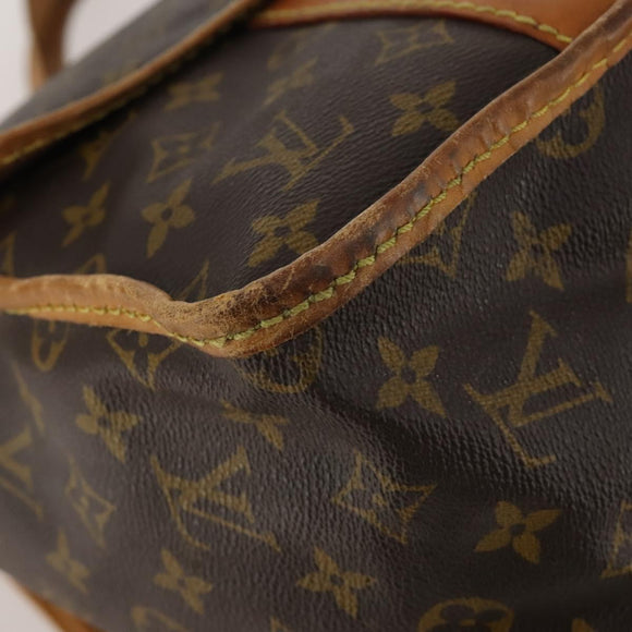 LOUIS VUITTON Monogram Sac Kleber Reisetasche M58122 LV Auth bs34077