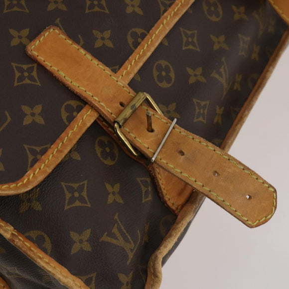 LOUIS VUITTON Monogram Sac Kleber Reisetasche M58122 LV Auth bs34077