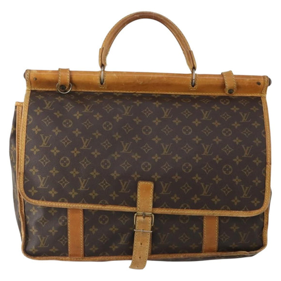 LOUIS VUITTON Monogram Sac Kleber Reisetasche M58122 LV Auth bs34077