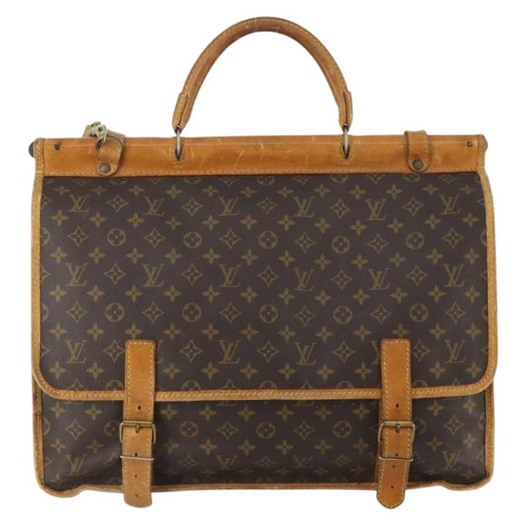 LOUIS VUITTON Monogram Sac Kleber Reisetasche M58122 LV Auth bs34077
