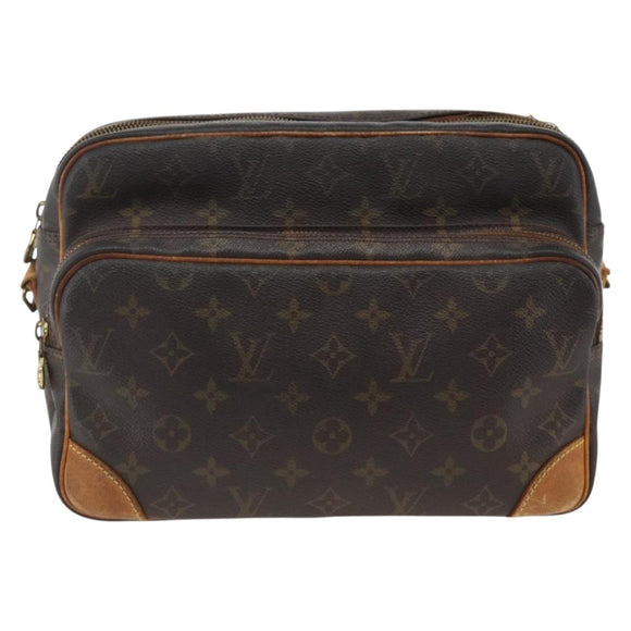 LOUIS VUITTON Monogram Nile Shoulder Bag M45244 LV Auth bs34081