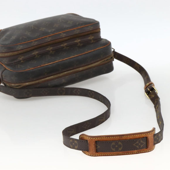 LOUIS VUITTON Monogram Nile Shoulder Bag M45244 LV Auth bs34081