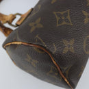 LOUIS VUITTON Monogram Mini Speedy Hand Bag M41534 LV Auth bs34085-16