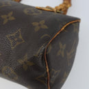 LOUIS VUITTON Monogram Mini Speedy Hand Bag M41534 LV Auth bs34085-17