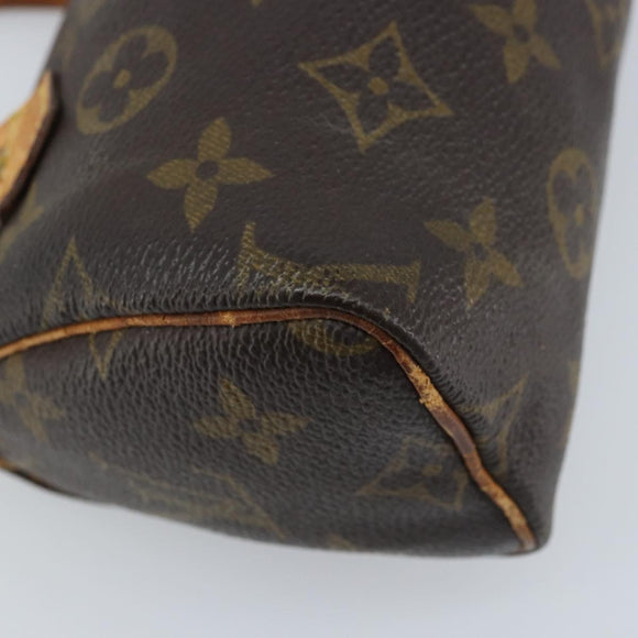 LOUIS VUITTON Monogram Mini Speedy Hand Bag M41534 LV Auth bs34085
