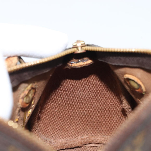 LOUIS VUITTON Monogram Mini Speedy Hand Bag M41534 LV Auth bs34085