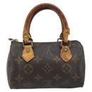 LOUIS VUITTON Monogram Mini Speedy Hand Bag M41534 LV Auth bs34085-2