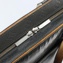 LOUIS VUITTON Monogram Mat Malden Hand Bag Black M55132 LV Auth bs34086-18