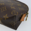 LOUIS VUITTON Monogram Pochette Cosmetic PM Pouch M43998 LV Auth bs34087-15