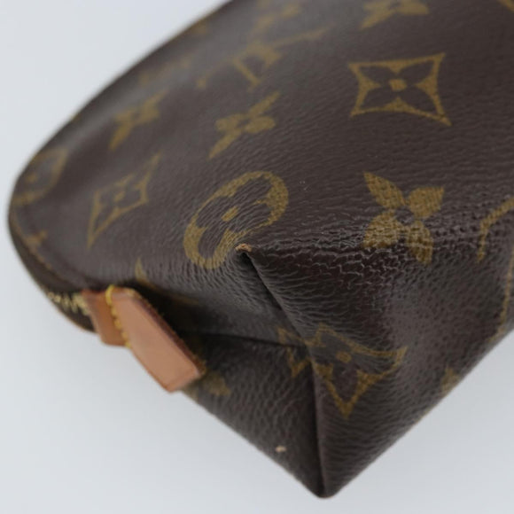 LOUIS VUITTON Monogram Pochette Cosmetic PM Pouch M43998 LV Auth bs34087