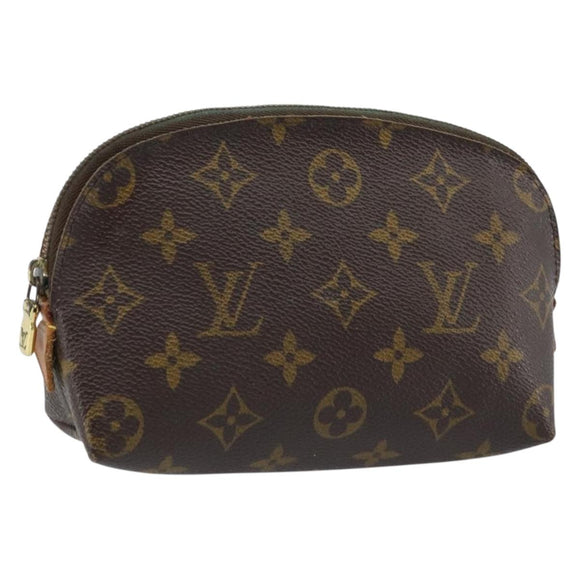 LOUIS VUITTON Monogram Pochette Cosmetic PM Pouch M43998 LV Auth bs34087