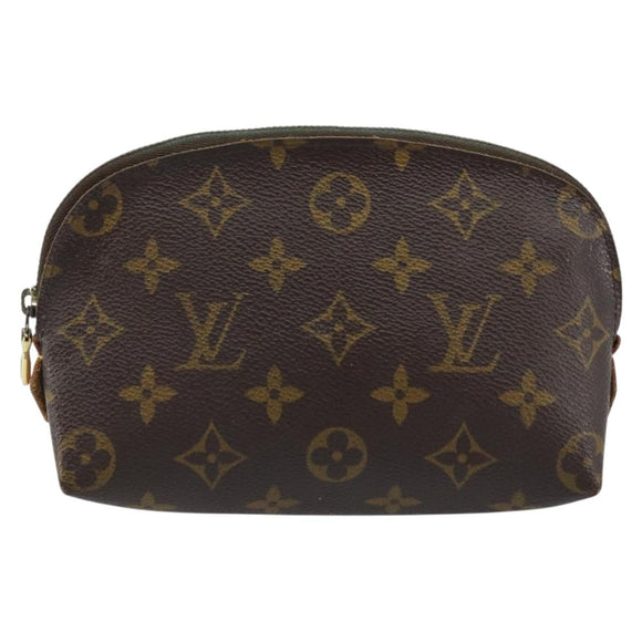 LOUIS VUITTON Monogram Pochette Cosmetic PM Pouch M43998 LV Auth bs34087