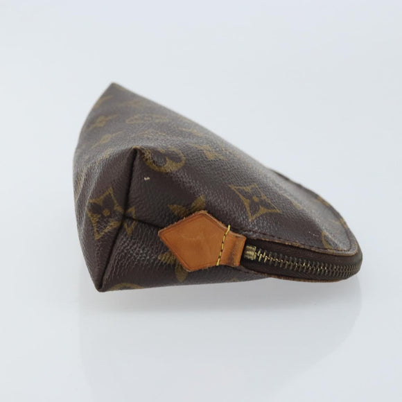 LOUIS VUITTON Monogram Pochette Cosmetic PM Pouch M43998 LV Auth bs34087