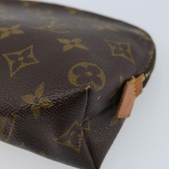 LOUIS VUITTON Monogram Pochette Cosmetic PM Pouch M43998 LV Auth bs34087