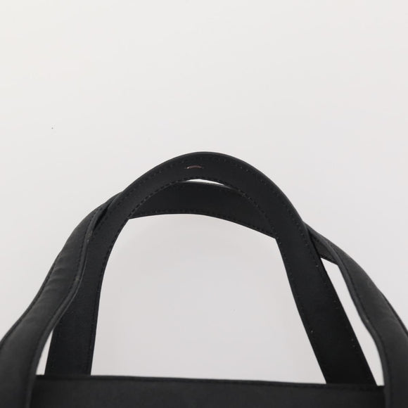 CELINE Macadam Canvas Hand Bag PVC Leather 2 Set Brown Navy Auth bs34088