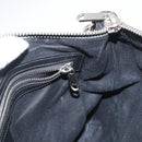 GUCCI GG Supreme Sherry Line Shoulder Bag PVC Black Red Navy 474139 Auth bs34094-20