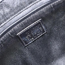 Gianni Versace Hand Bag Nylon Black Gold Auth bs34097-10