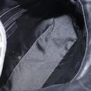 Gianni Versace Hand Bag Nylon Black Gold Auth bs34097-11