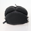 PRADA Backpack Nylon Black Silver Auth bs34099-5