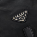 PRADA Backpack Nylon Black Silver Auth bs34099-20