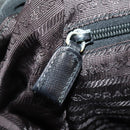 PRADA Backpack Nylon Black Silver Auth bs34099-27