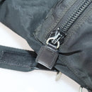 PRADA Backpack Nylon Black Silver Auth bs34099-29