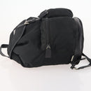PRADA Backpack Nylon Black Silver Auth bs34099-4