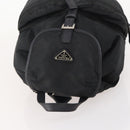 PRADA Backpack Nylon Black Silver Auth bs34099-6