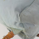 PRADA Backpack Nylon Light Blue Silver Auth bs34101-19