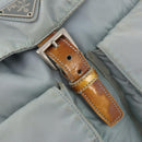 PRADA Backpack Nylon Light Blue Silver Auth bs34101-21