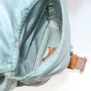 PRADA Backpack Nylon Light Blue Silver Auth bs34101-30