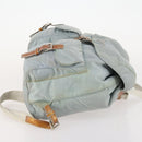 PRADA Backpack Nylon Light Blue Silver Auth bs34101-3