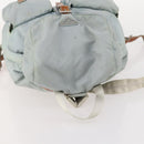 PRADA Backpack Nylon Light Blue Silver Auth bs34101-6
