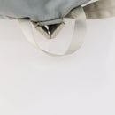 PRADA Backpack Nylon Light Blue Silver Auth bs34101-7
