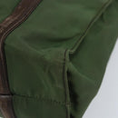 PRADA Hand Bag Nylon Green Auth bs34103-9