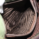 PRADA Hand Bag Nylon Green Auth bs34103-21