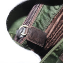 PRADA Hand Bag Nylon Green Auth bs34103-22