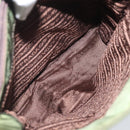 PRADA Hand Bag Nylon Green Auth bs34103-24
