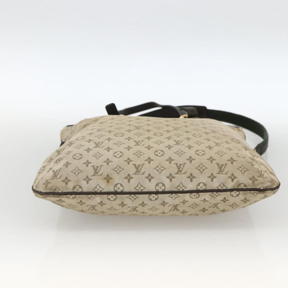 LOUIS VUITTON Monogram Mini Françoise Tote Bag 2way Khaki M92209 LV Auth bs34106