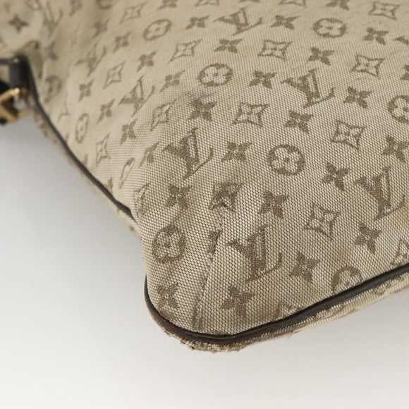 LOUIS VUITTON Monogram Mini Françoise Tote Bag 2way Khaki M92209 LV Auth bs34106