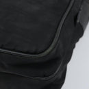 PRADA Shoulder Bag Nylon Black Silver Auth bs34107-10