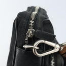 PRADA Shoulder Bag Nylon Black Silver Auth bs34107-15